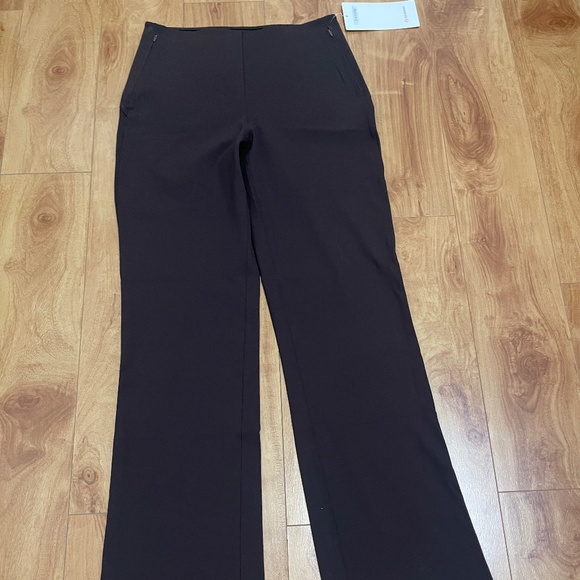 Lululemon Women Smooth Fit Pull On HR Pant Size 6 Espresso Brown New WIth Tag - Picture 3 of 8